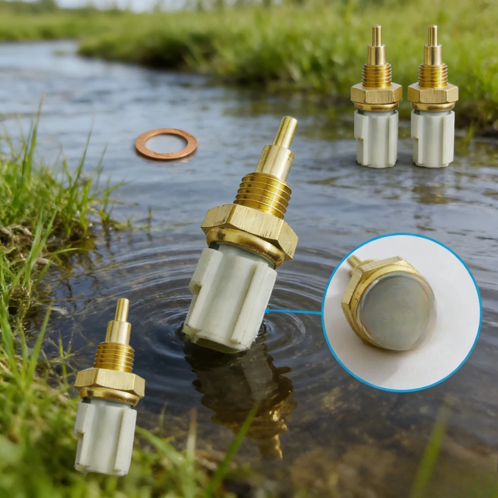 

1pc Water Tank Temperature Sensor Control Switch Radiator Cooling Thermo For SUZUKI AN650 DL650 V-STROM 2013-2024 2023 DL AN 650