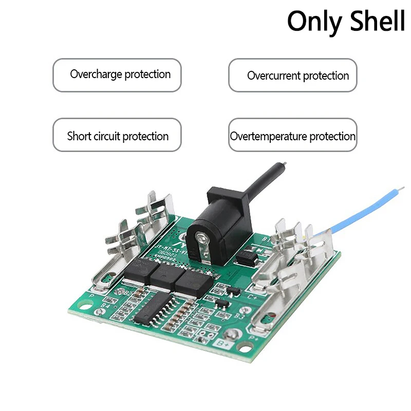 Lithium Ion Battery Charging Protection Board, Lithium Battery Housing Bracket, 21V DC Tool Accessories, Replacement Parts