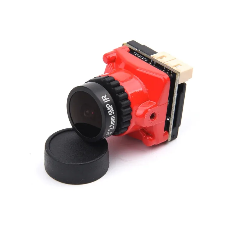 Mini câmera fpv 1800tvl 5mp 2.1mm 1/1.8 "polegadas sensor hdr 19*19mm ntsc & pal comutável para drone fpv peças diy