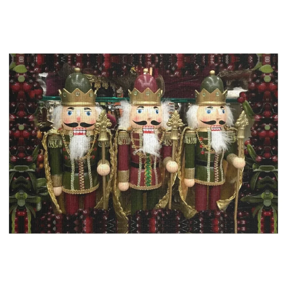 

Christmas Nutcracker Trio Jigsaw Puzzle Customizeds For Kids With Photo Animal Puzzle