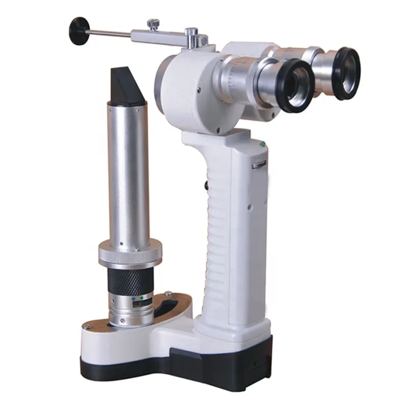 

China Vet Digital Ophthalmic Equipment Optical Microscope Biomicroscope Price Handheld Veterinary Human Portable Slit Lamp