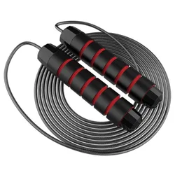 Rapid Speed Jump Rope Steel Wire Skipping Rope Exercise Adjustable Jumping Rope Fitness Workout Training Home Sport Equipment