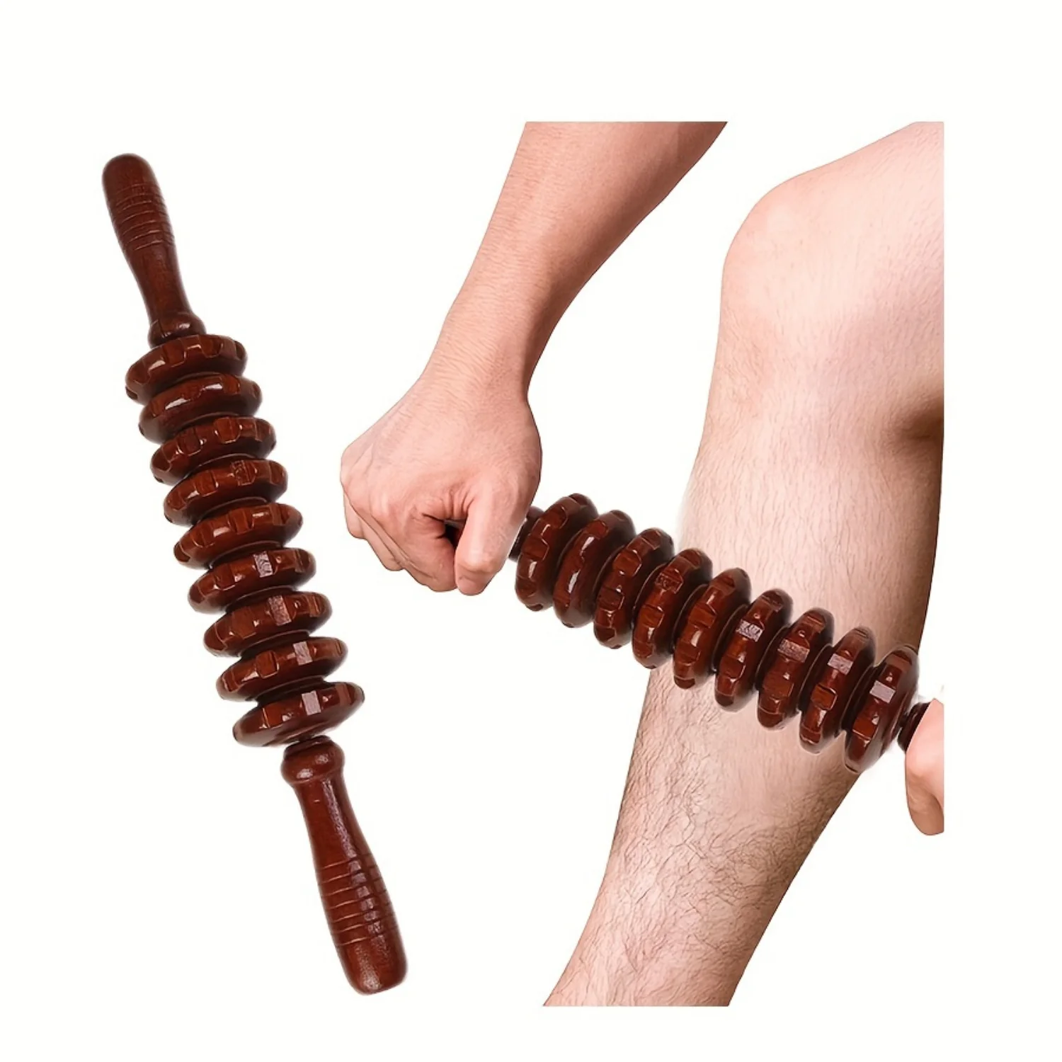 

Athlete's Muscle Roller Stick - Multi-Functional Manual Massager for Pain Relief and Fat Burning | Body Shaping Handheld Tool fo