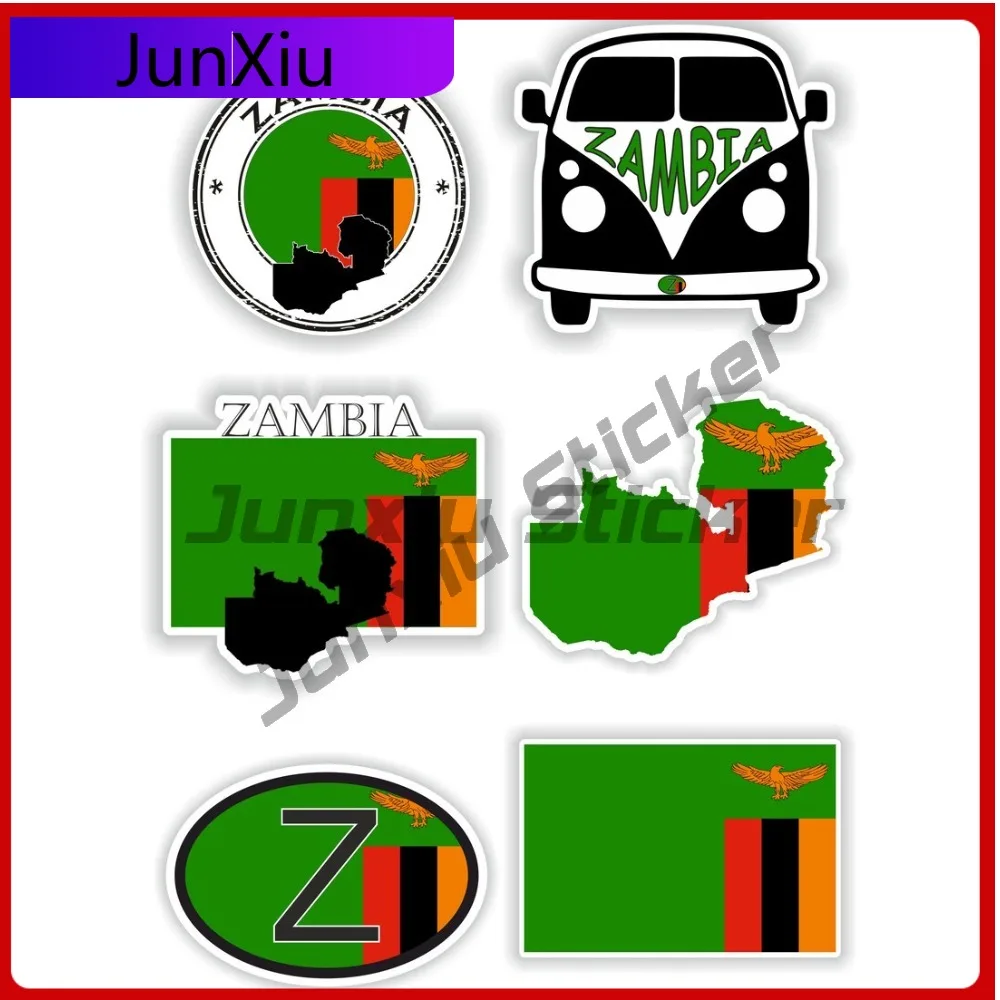 

Стильные виниловые наклейки с узорами для грузовиков Zambia Set: водонепроницаемые, прочные, для бампера и стен