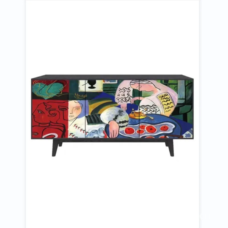 

Modern simple household door-to-door solid wood corridor corridor door multi-functional double-door porch cabinet