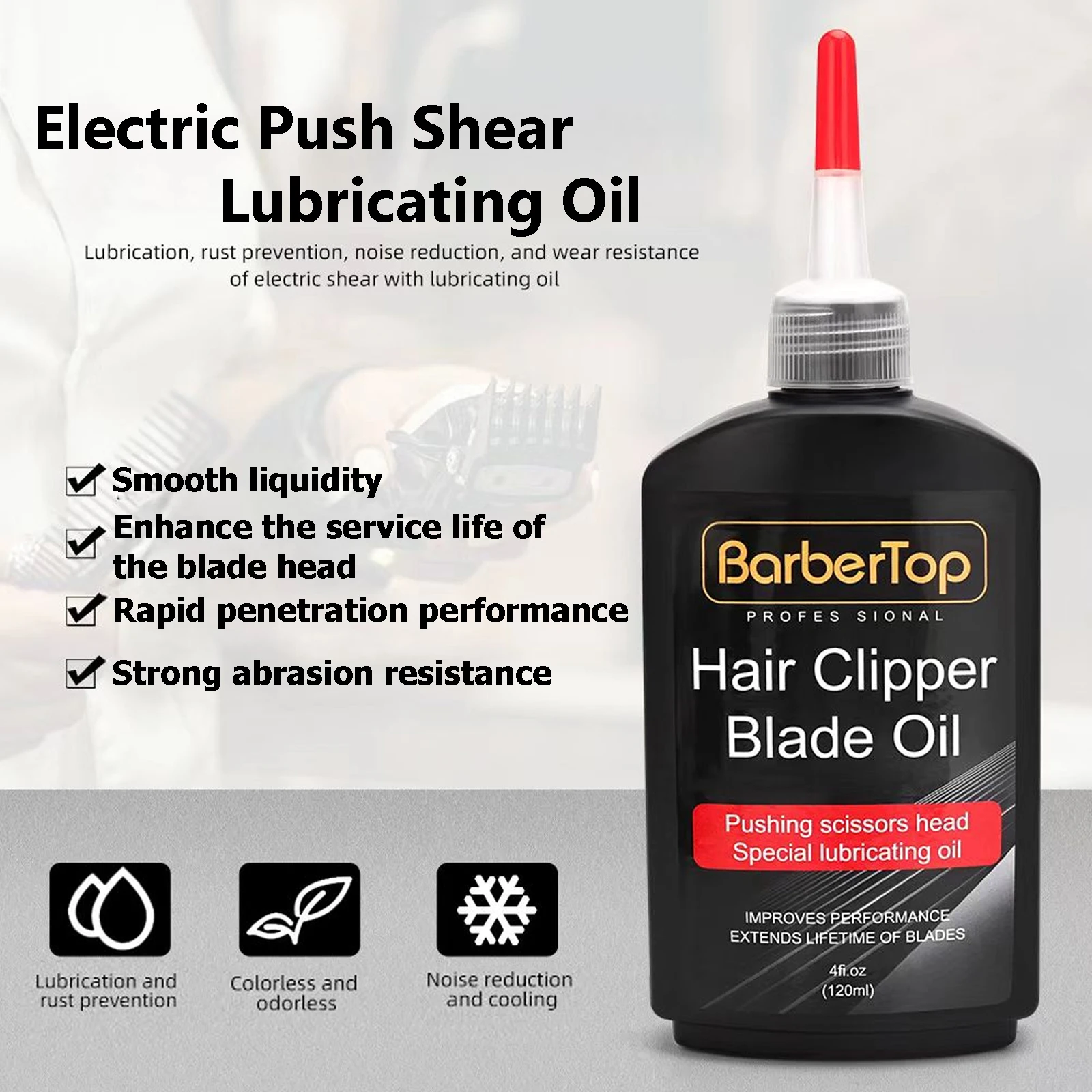 

Barbershop Hair Electric Trimmer Lubricant Oil Electric Shaver Prevent Rusting Maintenance Repair Oil Pro Salon Tools Supplies