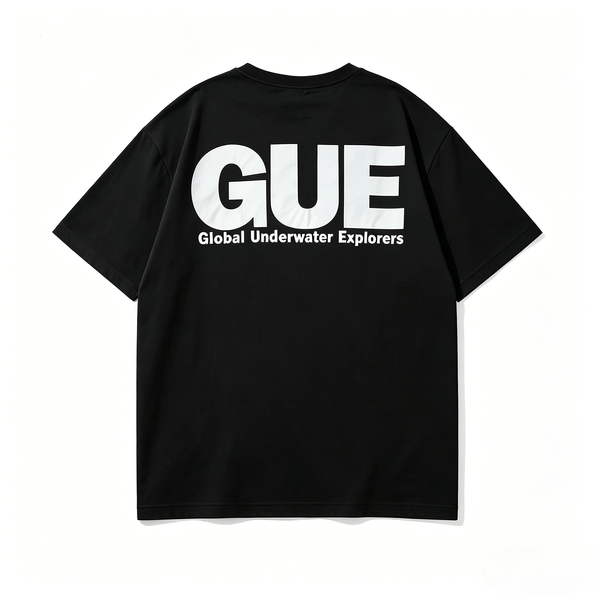GUE Wreck Watercolor T-shirt High-quality Casual T-shirt Made of Comfortable Cotton Men's Clothing and Women 2026 Summer T Shirt