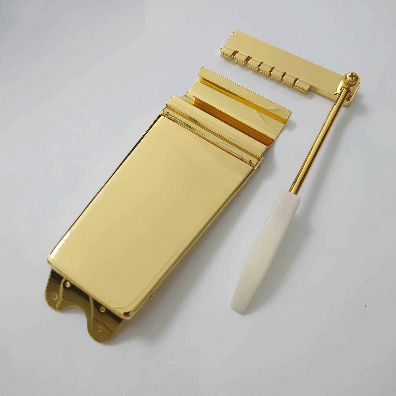 Long Version Arm Tailpiece Tremolo Bridge Gold chrome FOR SG Epi Gib Guitar Parts