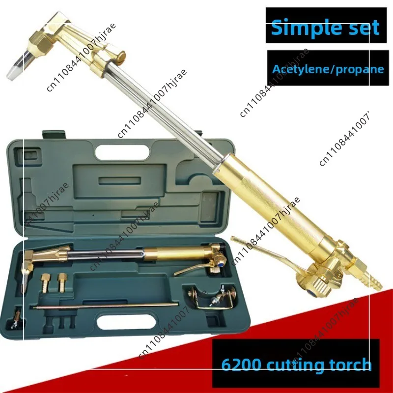 6290 Flat Cutting Nozzle Tip Matching 6200 Equal Pressure Anti-backfire Cutting Torch Acetylene Propane Gas Cutting  Parts