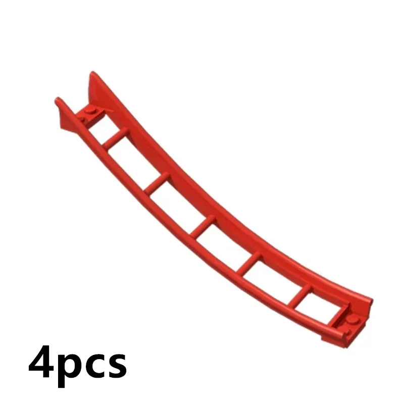 City Building Block Track Roller Coaster Rail Bow Slope Shaft Edges Straight Curved Track Brick Toy Compatible 25061 26559 26560