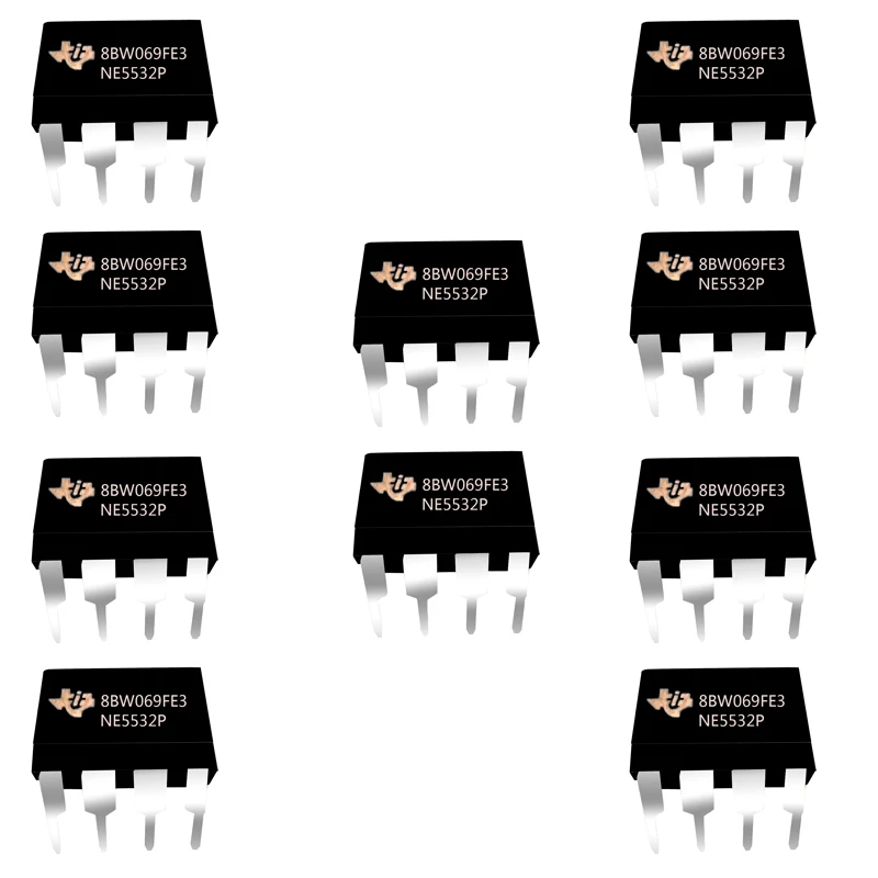 10 szt. NE5532P NE5532 podwójny cichy, szybki wzmacniacz Audio wzmacniacz operacyjny Op-Friendly IC DIP-8