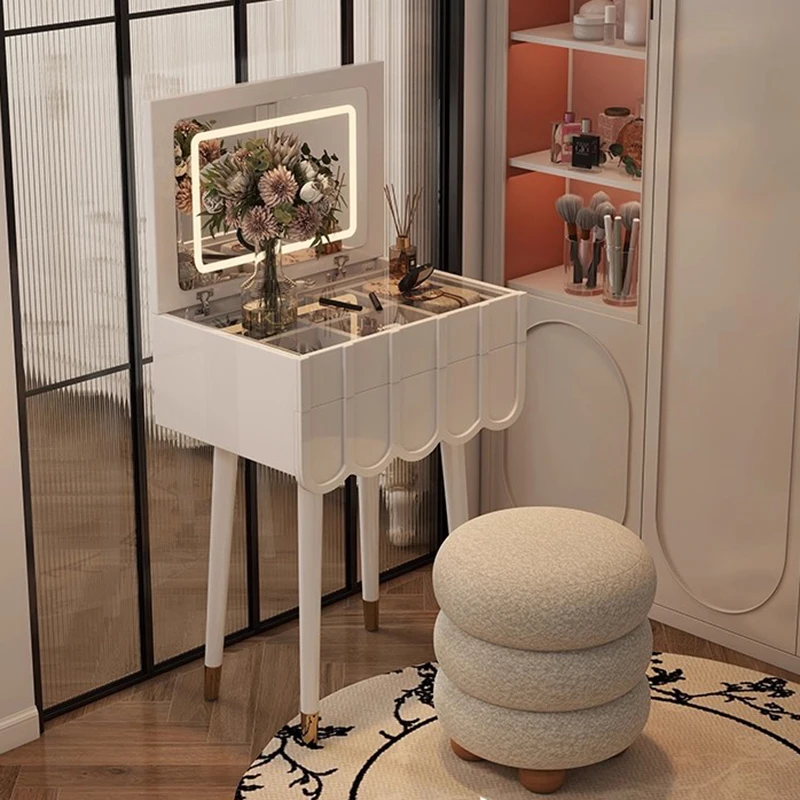 

Simple Elegant Dressing Table Modern Premium Small Makeup Vanities Premium Style Vanity Tocador Maquillaje Bedroom Furniture