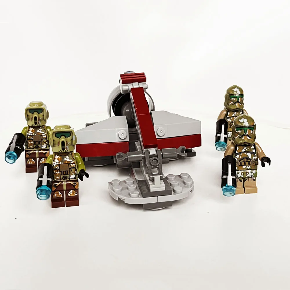 Star Wars Elite Klon-Trooper Angriffsroboter 9488 Bausteine Actionfigur Zusammengebautes Modell Spielzeug Sammlerstück Geschenk für Jungen