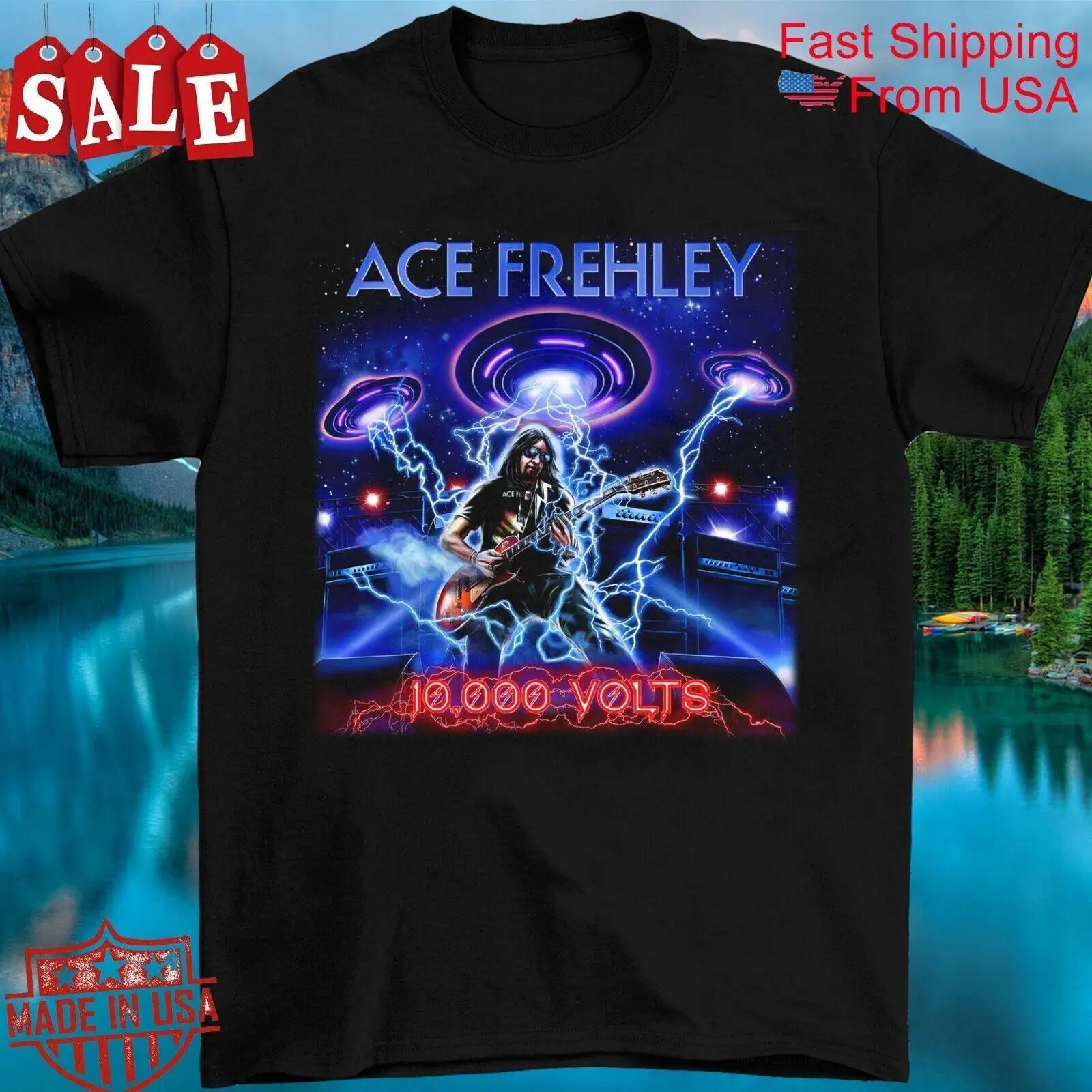 

Ace Frehley Gift For Fans Unisex All Size Shirt, hot hot hot