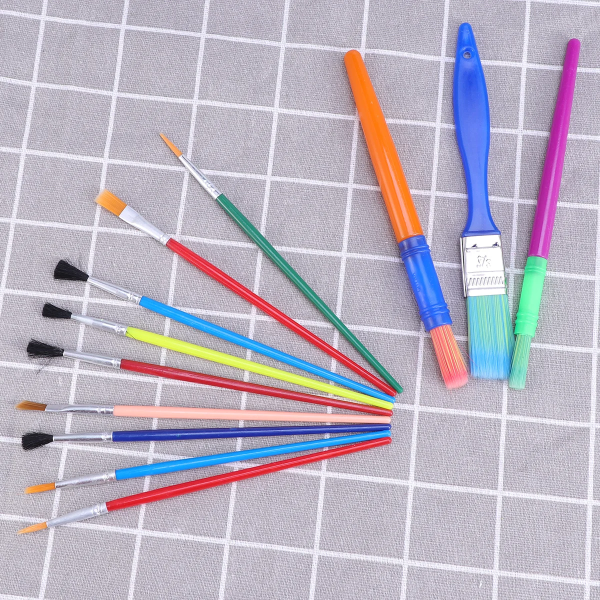 16Pcs Painting Brush Set Kids Early DIY Learning Sponge Painting Tools for Children Creative Art Craft Kits Fun Activity