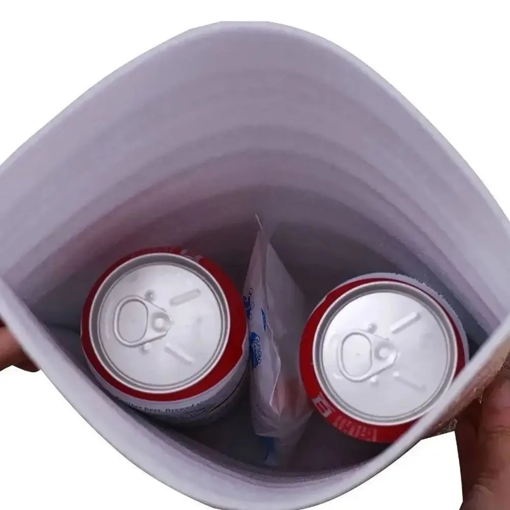 10Pcs/Pack Ice Cold Warm Aluminum Foil Bag Delivery Carrier Packing Insulation Bag Food Thermal 2mm Cooler Bag Drink Storage