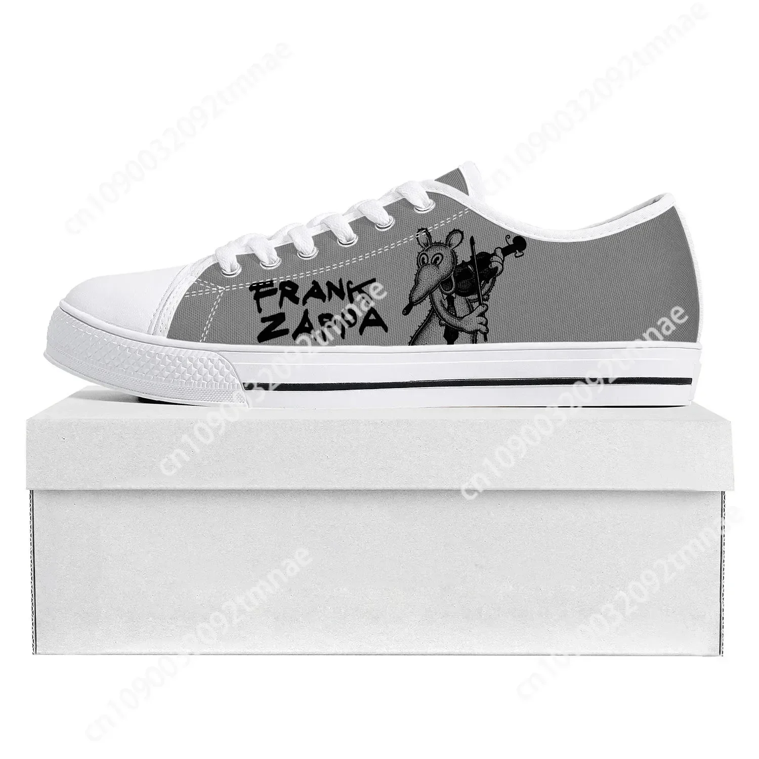 

Frank Zappa Rock Music Low Top High Quality Sneakers Mens Womens Teenager Canvas Sneaker Prode Casual Couple Shoes Custom Shoe