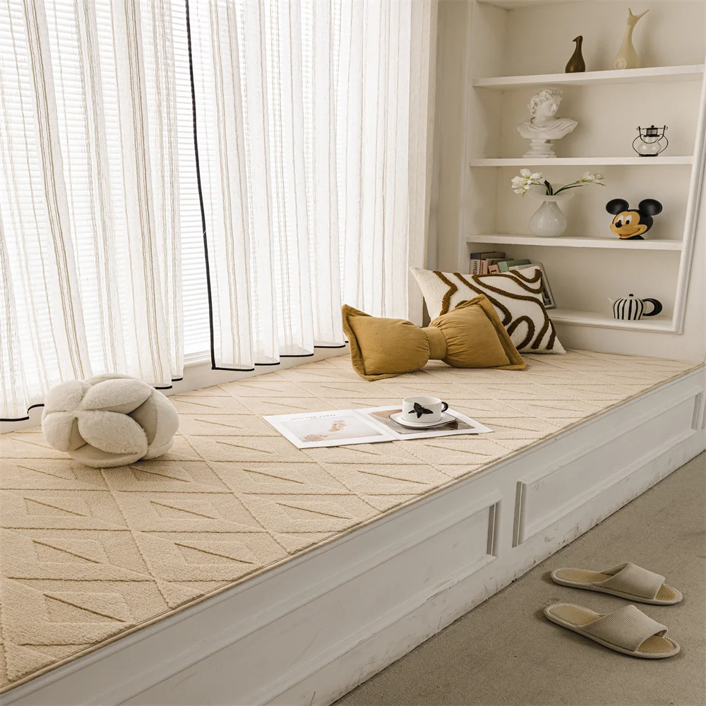 Autumn and Winter New High-level Sofa Cushion Winter Thickened Plush Cushion Non-slip Sofa Cover Cloth Towel
