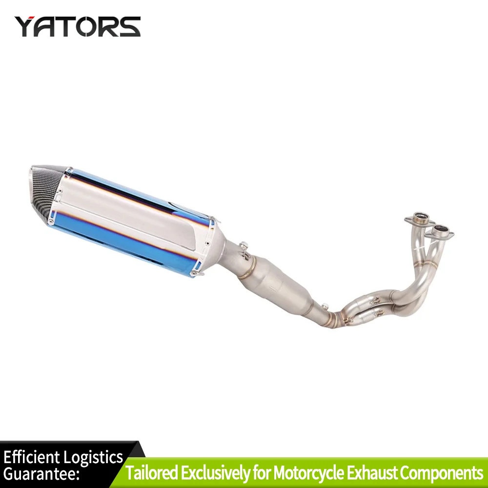 

Exhaust Systems For Kawasaki Z650 Ninja 650 2023-2025 51mm Header Muffler Pipe Exhausts Pipes