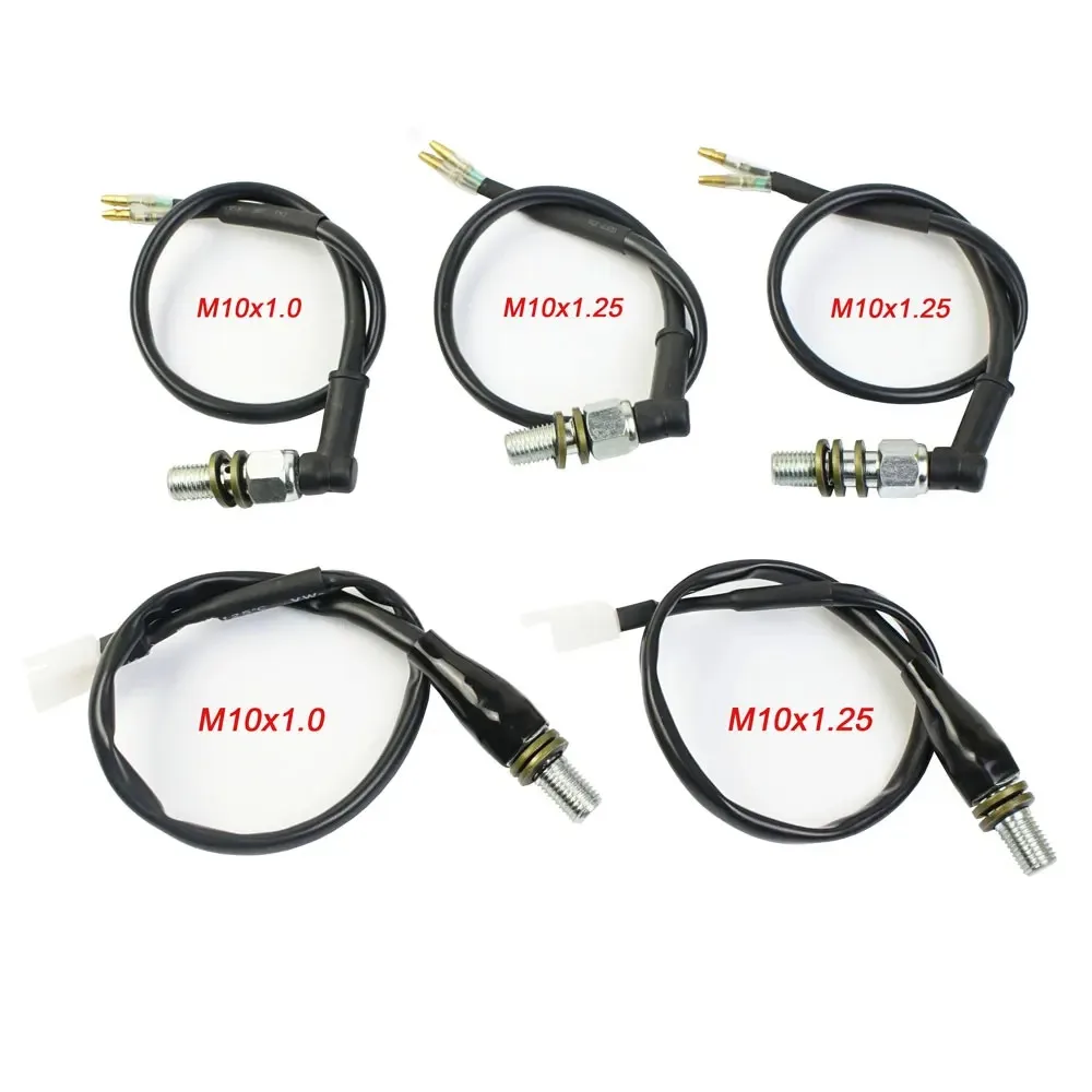 Motorcycle Hydraulic Double Banjo Bolt Brake Pressure Light Switch M10 x 1.25mm For /Kawasaki /Suzuki /Yamaha