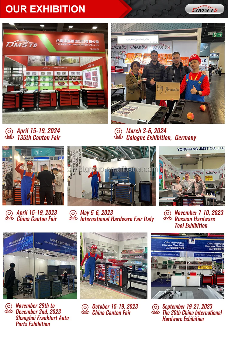 Heavy 7-Drawer Roller Tool Chest 258 Pcs Storage Trolley/Cabinet/Cart For Iron Workbenches Customized OEM Support