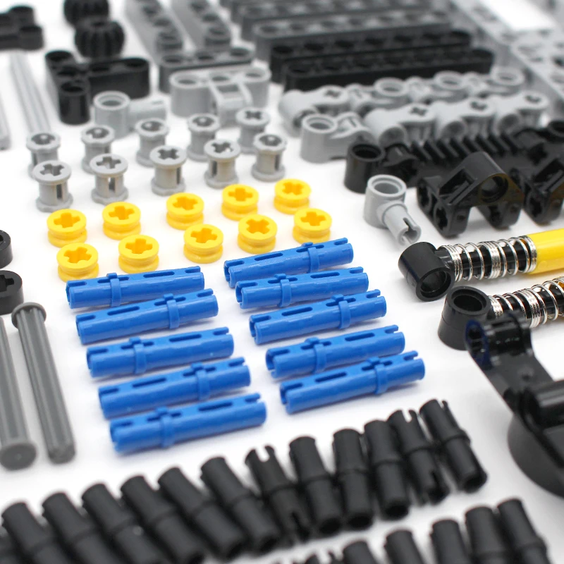 MOC Gears Technologie Bausteine Teile Zusammengebautes Rad/Aufhängungsarm/Kreuzwelle/Verbindungsstift Modell-Bausteine Spielzeug Zubehör – Detail 3