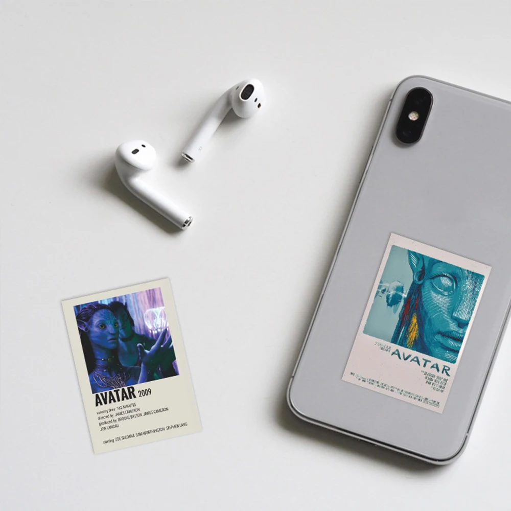 10/30/50pcs 아바타 3 불과 재 작은 포스터 스티커 만화 디즈니 영화 데칼 DIY 여행가방 물병 전화기 스티커 팩