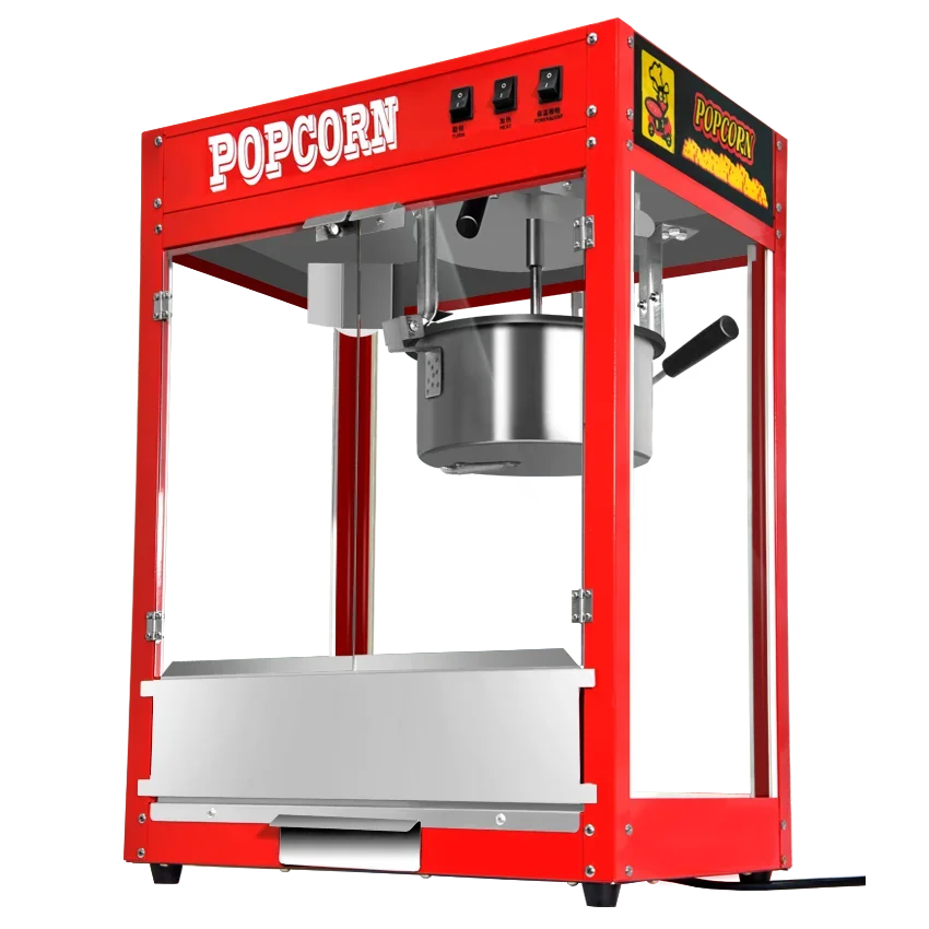 Fully automatic popcorn machine commercial spherical butterfly electric new popcorn machine corn popcorn machine