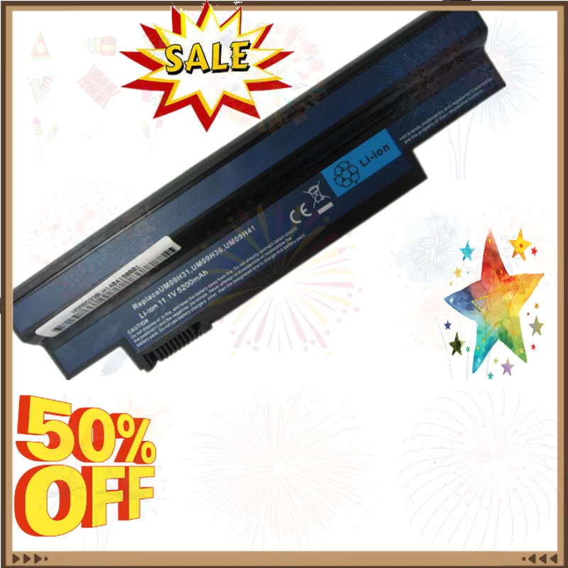 SWZY Laptop Battery for Acer Aspire LT21 10.1'' Inch LT2101n UM09G51 UM09G71 UM09G75 UM09H56 UM09H70 UM09H31 UM09H41 UM09H36 532
