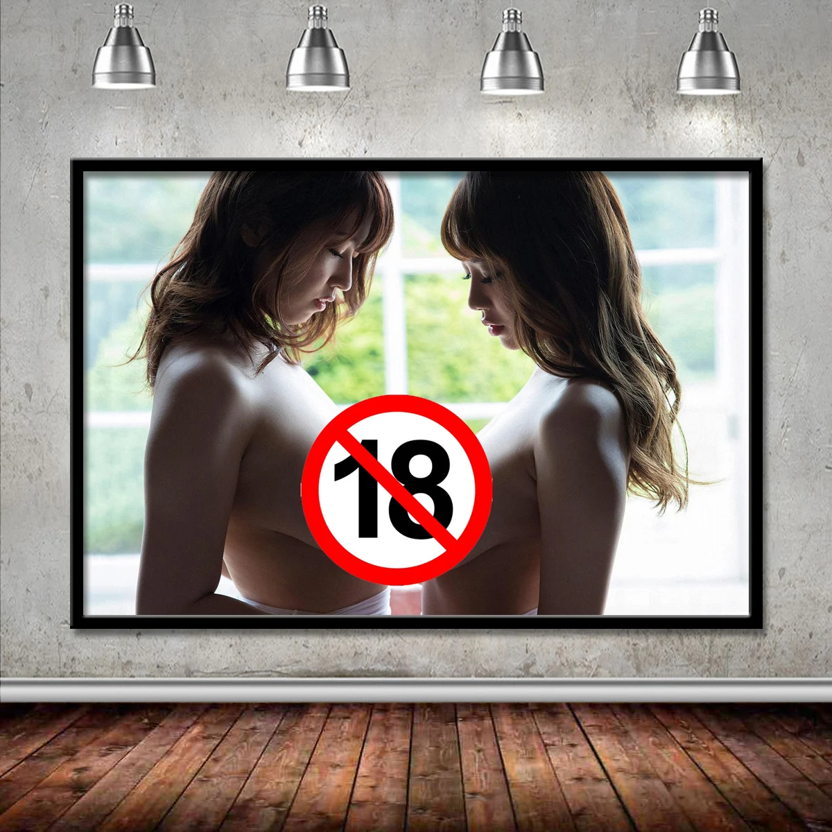 Asian Girls Japanese Pornstar Big Boobs Erotic Posters Canvas Print Wall Art Paintings Unframed For Living Room Bedroom Decor