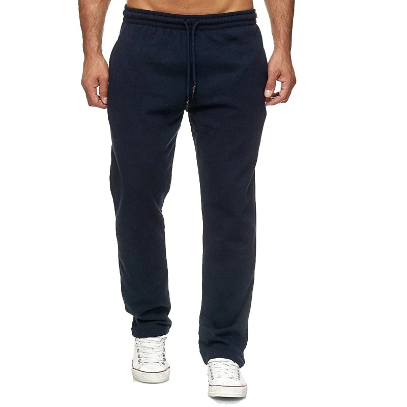 Pantalon de survêtement avec logo personnalisé pour hommes, vêtements de fitness hip hop, pantalon de musculation décontracté, streetwear de sport,