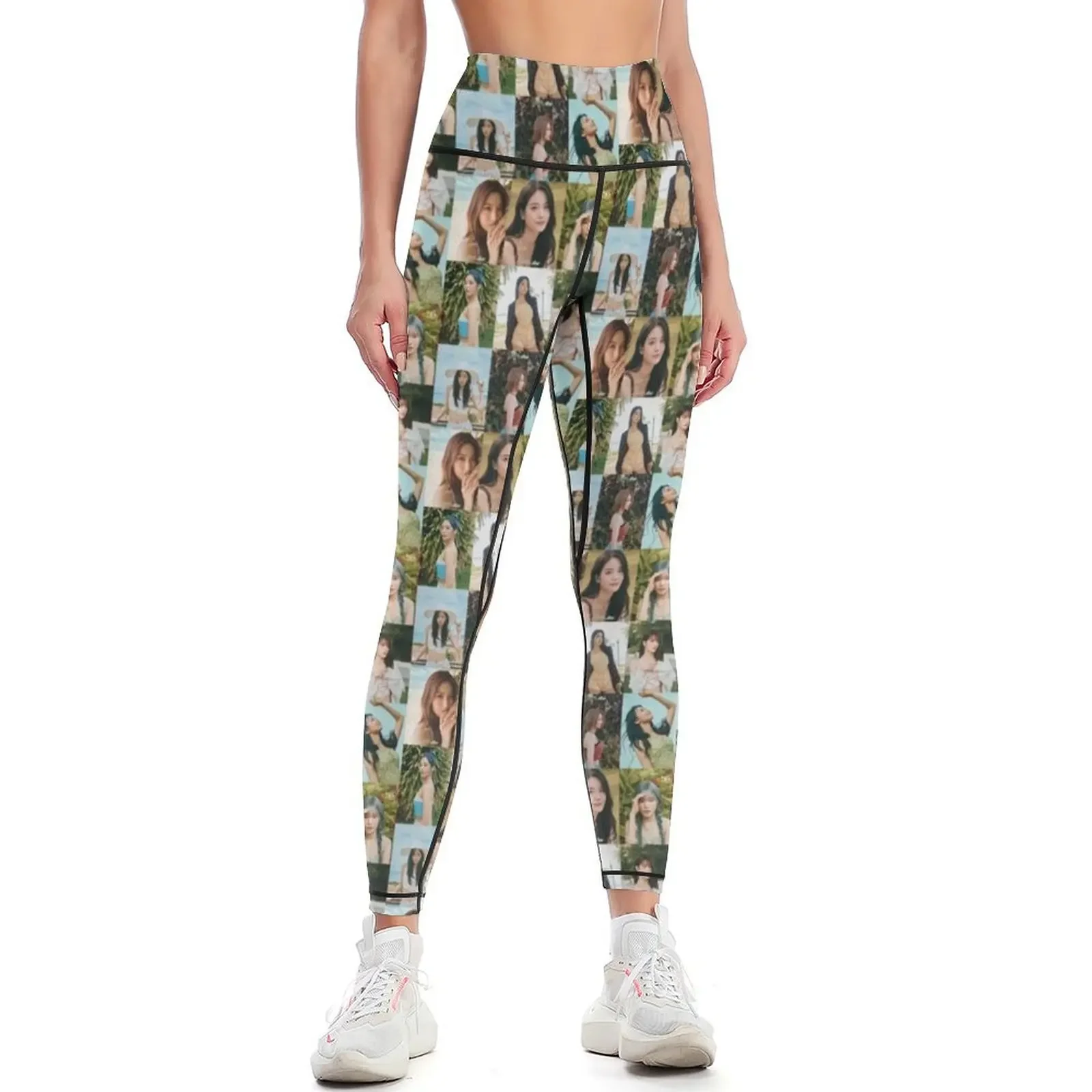 

fromis_9 Stay This Way Leggings Sportswear woman gym jogging pants sporty woman push up workout clothes for Womens Leggings