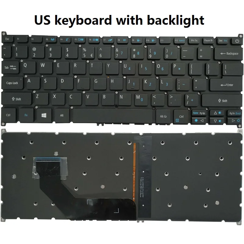 NEW for Acer Swift 3 SF314-52 SF314-52g SF314-53G SF314-55G SF113-31 Aspire s13 S5-371 S5-371T Russian/US laptop Keyboard