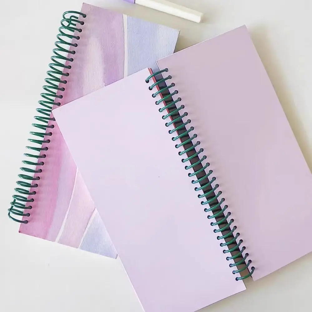 Multi Functional Colorful Coil Notebook Blank Inner Page Hardcover 2026 Planner To Do List Agenda Book Gift