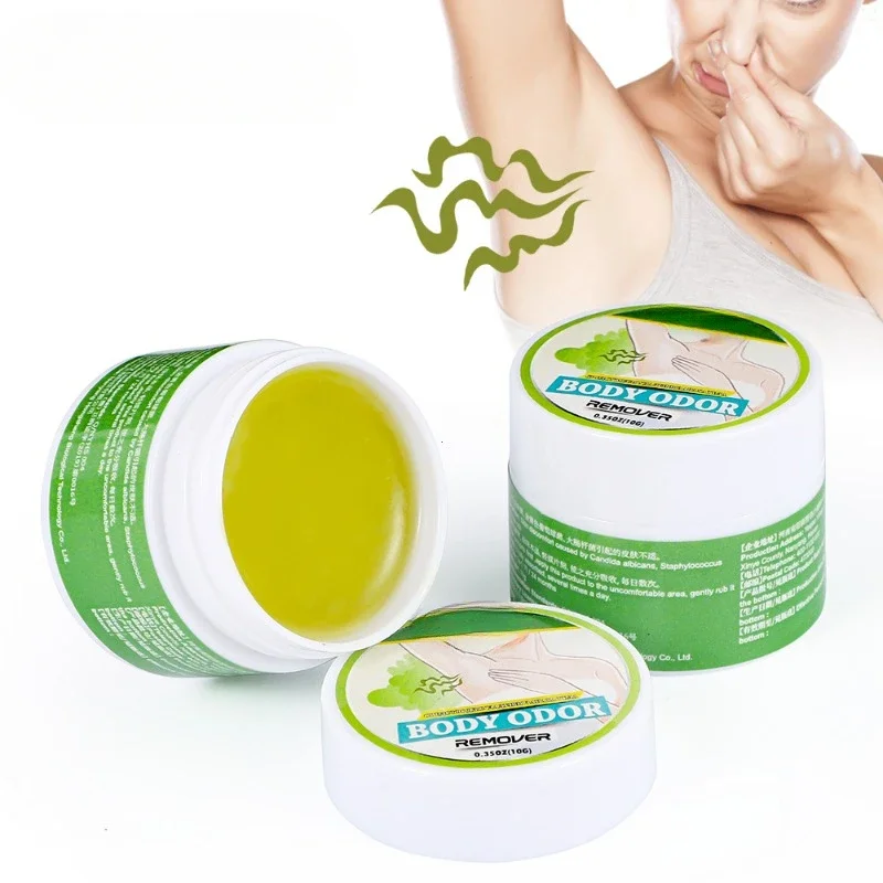 Sicuro 10g corpo ascellare crema per la rimozione degli odori penetrazione profonda ascellare crema deodorante facile da assorbire uomo donna cura della pelle