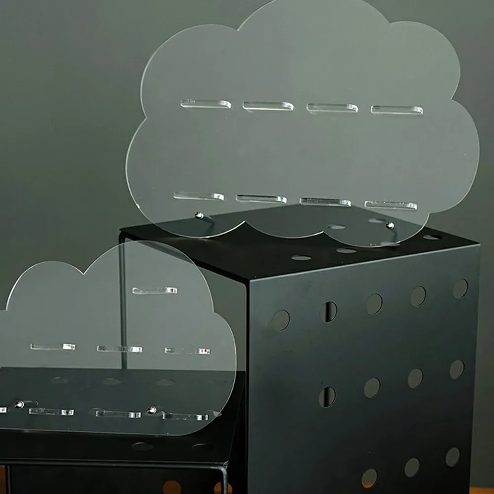 

Подставка для десертов в форме облака из акрила, 1 шт., для свадеб, вечеринок, макарон, печенья, десертов, полка для хранения