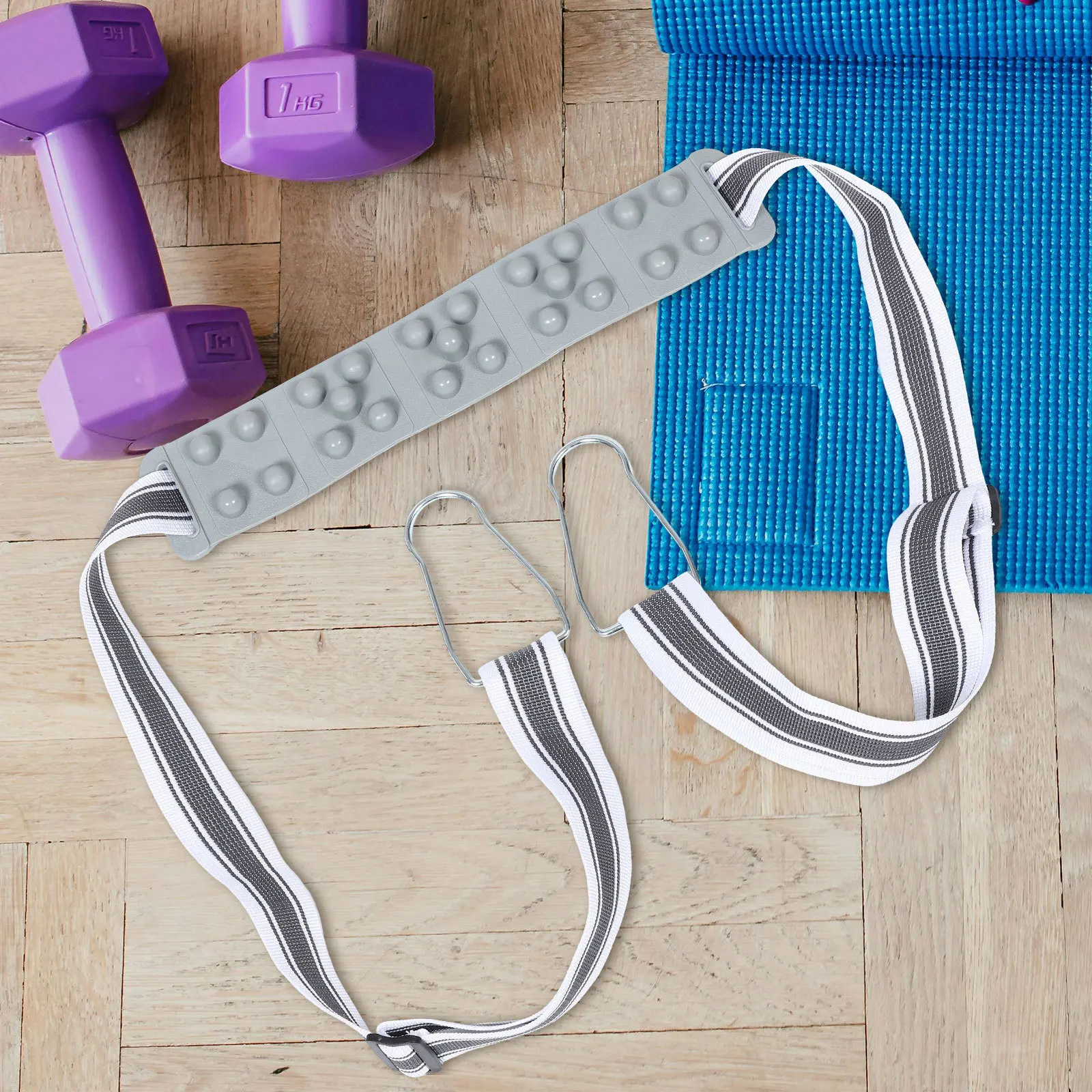 

Massager Belt for Treadmill with Vibration Mode Enhances Workout Efficiency Reduces Lower Back Pain Universal Fit Running