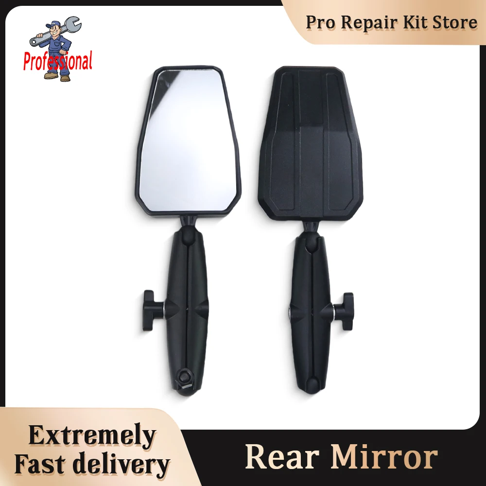 

Motorcycle Universal Foldable Rear View Mirror Adjustable Adventure Motorbike Off Road Handlebar Side Mirrors Foldable Mirrors