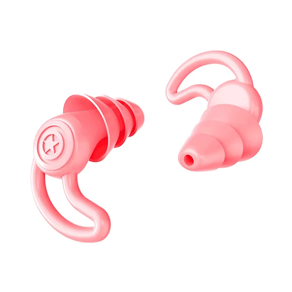 Reusable Silicone Lanyard for Earplugs Noise Cancelling Concert Motorcycle Sleep Work Study Swim Musician Accessory