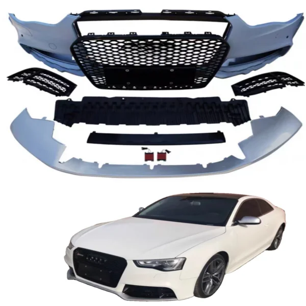 

High Quality Body Kit For 2013-2016 AUDI A5 Upgrade RS5 Style Front car bumper with grill