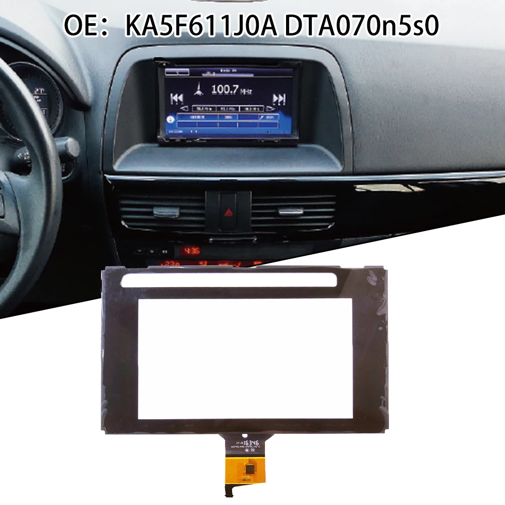 Radio Touchscreen Radio Touch Screen autoradio in vetro Touchscreen trasparente 7 pollici 10 pin sostituzione diretta