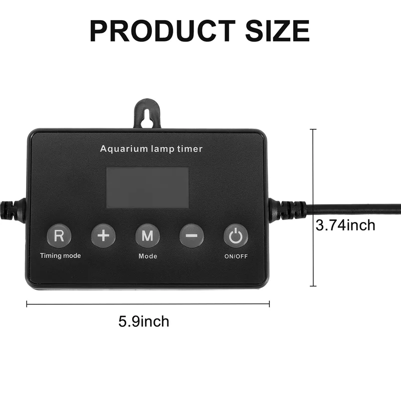 

Smart LED Aquarium Light Timer Controller Dimmer Modulator Fish Tank Light Controller and Dimmer