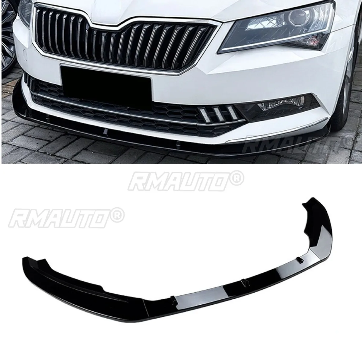 

Для Skoda Superb B8 автомобильный передний бампер для Skoda Superb B8 2016-2018 защита бампера фартук автомобильные аксессуары