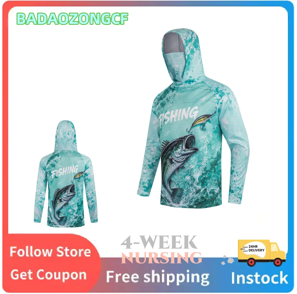 Jersey for Fishing T Shirts Summer Fishing Clothing Men T-shirt Mosquito Clothes Men's Sweatshirt Tee Shirt Anti Uv Hoodie Wear