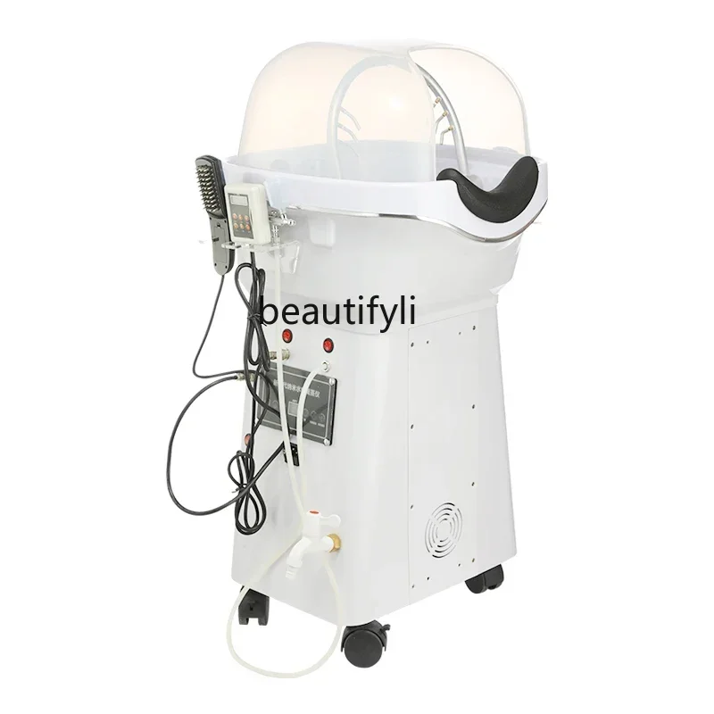 Head Therapy Instrument Sauna Machine Shampoo Circulation Massage Spa Beauty Salon Special Barber Shop