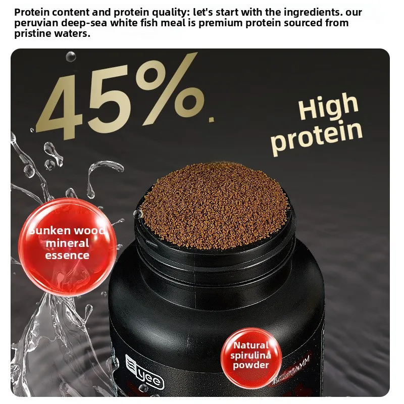Yee Probiotic Guppy Food,Micro-Pellets with Beneficial Bacteria for All Tropical Fish,for Tetras,Mollies&Small Community Fish view 2