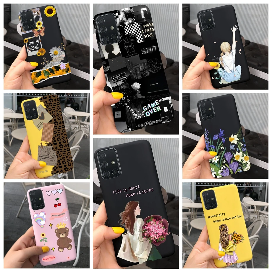 Silky Silicone Capa For Samsung Galaxy M31s Case Back Cover Soft TPU For Samsung M 31S SM-M317F Shockproof Protective Coque