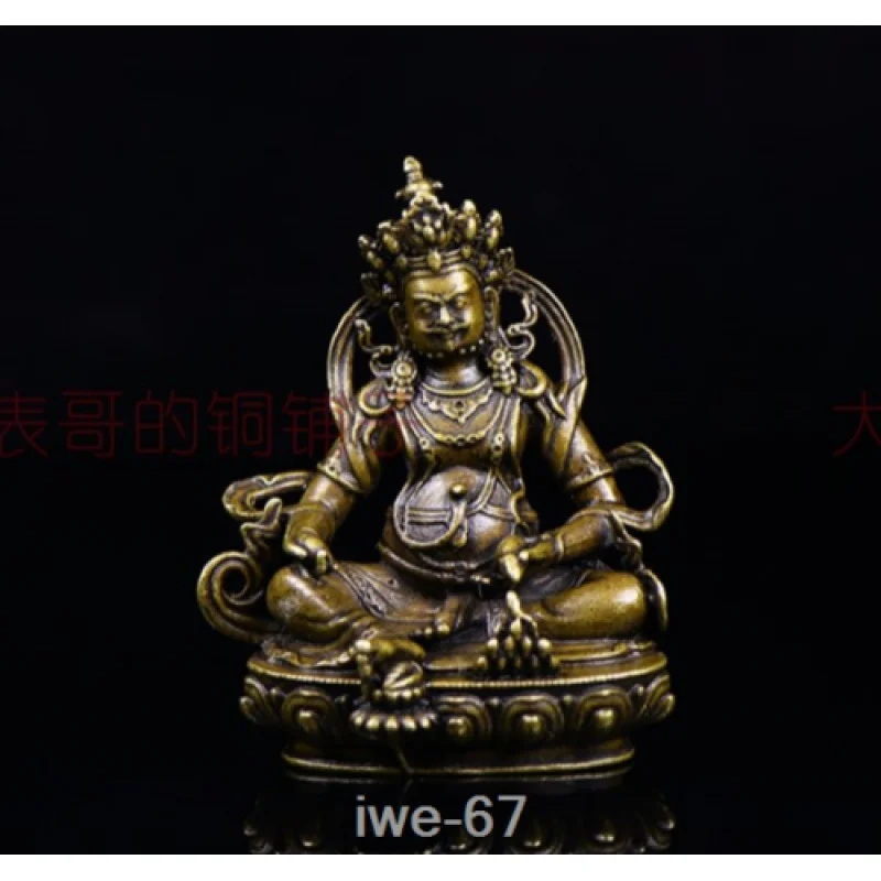 

Коллекция старого китайского тибетского буддизма из чистой меди желтого цвета