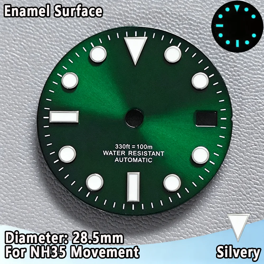 NH35 SUB Kadran 28.5mm Emaye Y - Luminous Dial Face incelemesi ve fiyatı