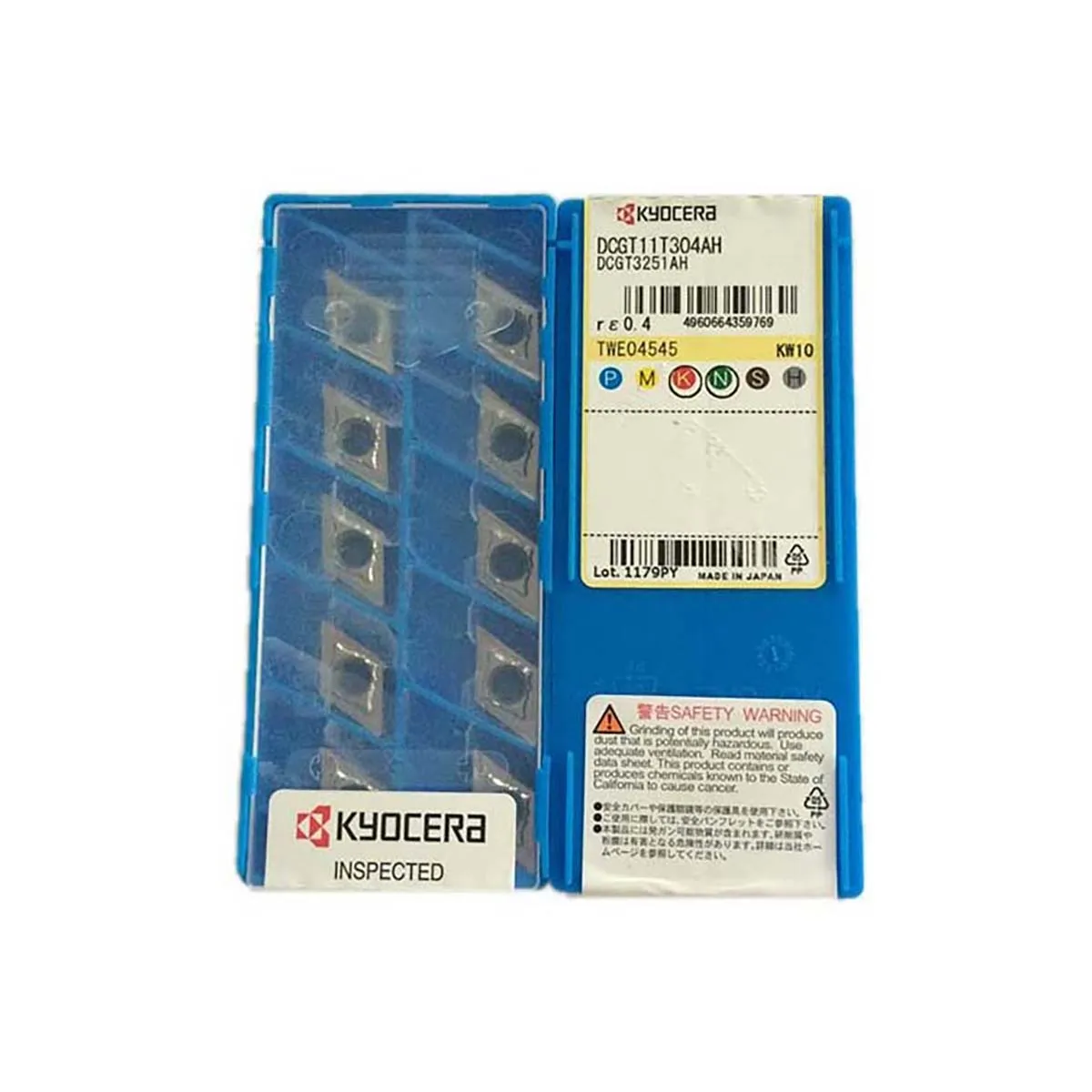 

100% Оригинальные поворотные вставки Kyocer a DCGT DCGT11T304AH KW10 DCGT11T302FR U KW10 DCGT11T304L A3 KW10 DCGT11T304R A3 KW10